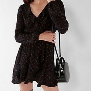 Express Polka Dot Dress